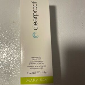Mary Kay Clearproof Charcoal Mask - White and Green